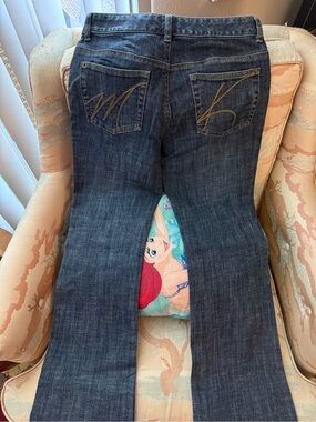 Michael Kors Dark Blue Flare Jeans